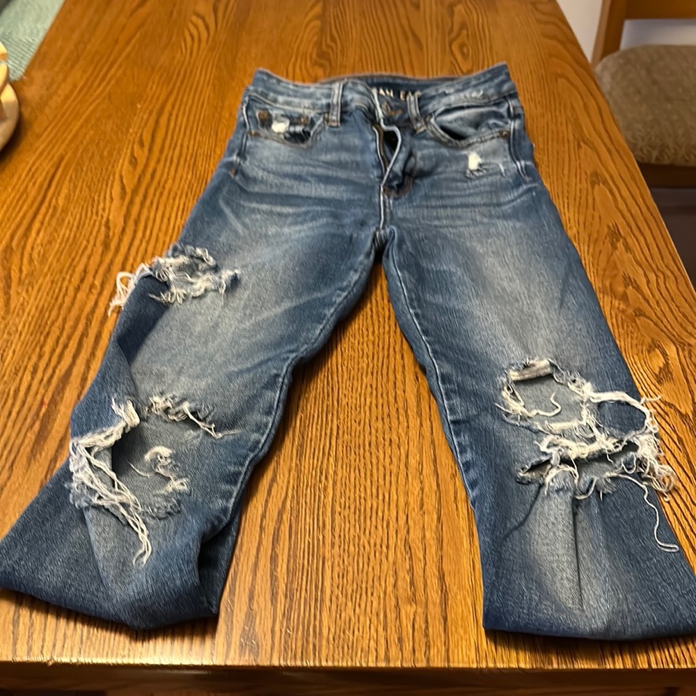 American Eagle Super high rise jeggings